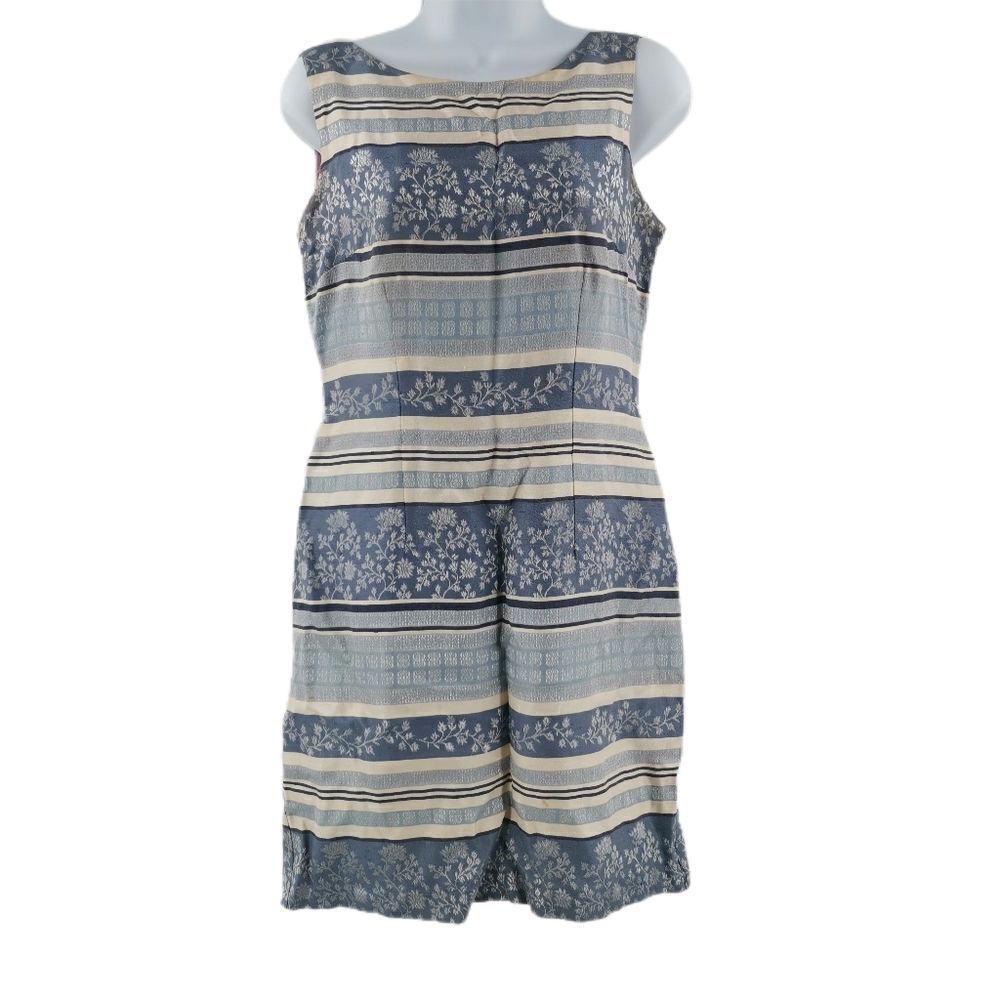 Vintage Blue Striped Dess